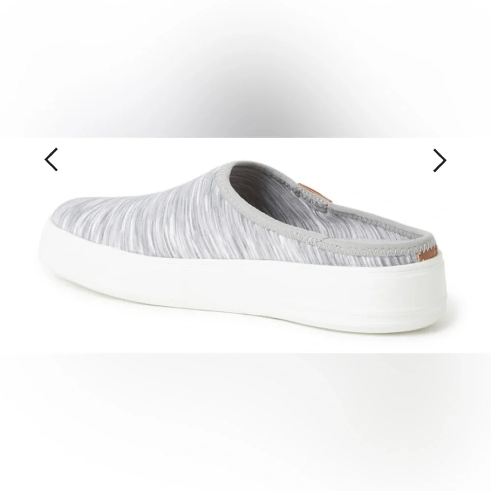 Dear foams Women's Annie Clog Sneaker Size 9 Light Heather Grey New With Tags - Picture 5 of 10